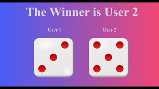 Build a Dice Roll Game  JavaScript CSS Tutorial for Beginners [upl. by Ammej534]