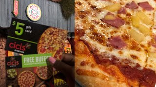 Cicis Pizza Restaurante Buffet  Donde comer en Orlando y Miami 2020 [upl. by Forester]