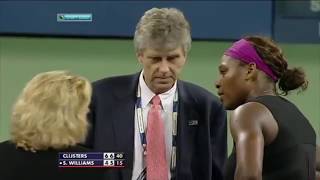 Serena Williams RAGING at Umpires Compilation [upl. by Airam]