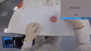 Google Glass indicates Titration End Point for the Colour Blind [upl. by Sardella280]