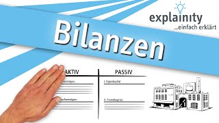 Bilanzen einfach erklärt explainity® Erklärvideo [upl. by Noskcaj]