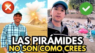 Lo MEJOR y lo PEOR de visitar las PIRÁMIDES DE EGIPTO🔺 [upl. by Nirrad]