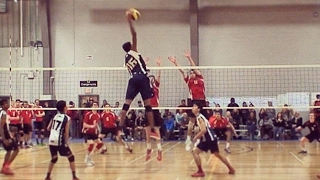 Daenan Gyimah  Volleyball Player Without Gravity  Crazy Jumps 372cm  Young King Volleyball HD [upl. by Carrissa]