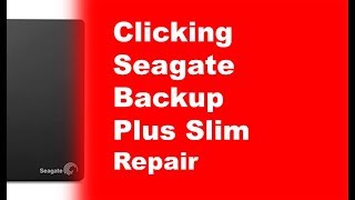 Seagate Backup Plus Slim clicking no detect HDD Repair Data recovery ST1000LM024 HN M101MBB BF41 0 [upl. by Ynnub]