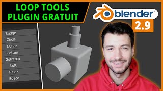 LOOP TOOLS UN ADDON GRATUIT ET INDISPENSABLE  Blender 29 TUTO FR [upl. by Ykciv]