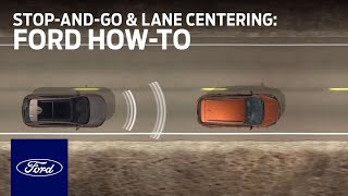 Adaptive Cruise Control With StopandGo and Lane Centering  Ford HowTo  Ford [upl. by Sitra278]