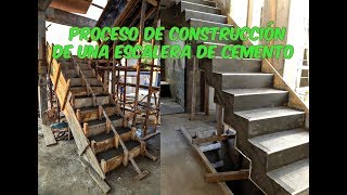 COMO HACER UNA ESCALERA DE CEMENTO [upl. by Davita791]