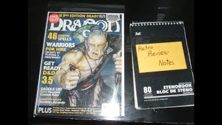 Retro Review  Dragon Magazine 304 [upl. by Anaidiriv]