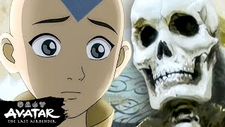 Aang Finds Monk Gyatso 💀  Full Scene  Avatar The Last Airbender [upl. by Aitel]