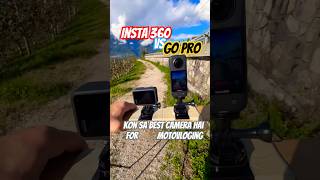 Insta360 vs Go pro ytshorts insta360 gopro motovlog bikeing rider [upl. by Airrotal246]