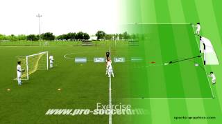 1v1 Soccer Drill  Heading Competition [upl. by Hebe417]