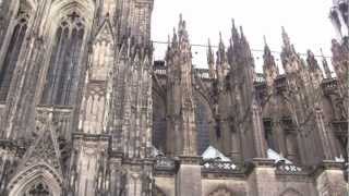 Cologne Cathedral Kölner Dom Germany Deutschland  25th August 2012 [upl. by Paddy107]