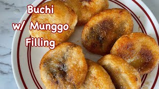 Crunchy BUCHI with Munggo Filling RECIPE [upl. by Eico]