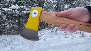 Oxhead of Germany 800 Axe Quick view by wwwbushcraftcanadacom [upl. by Diaz]