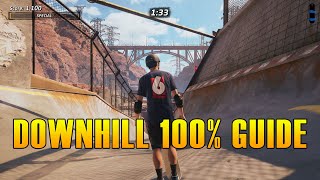 Downhill Jam GOALS amp SECRETS  Tony Hawks Pro Skater 1  2 [upl. by Kern]