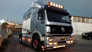 M Krithinidis Mercedes SK 1850 V8 with strong sound  Powered by Giotis Sakis [upl. by Otila]