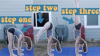 How To Do A Straddle PRESS HANDSTAND  Straddle Press Handstand Progressions [upl. by Amando]