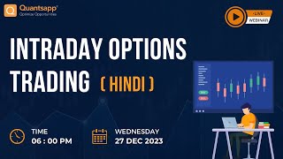 Intraday Options Trading Hindi [upl. by Oiziruam]