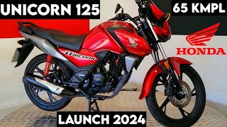 2024 New Honda Unicorn 125 Bike Launched 💥 In IndiaPriceSpecs Design Honda Unicorn Bike New Model [upl. by Favian]