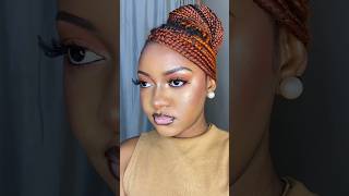 Perfect soft glam makeup look😍 makeuptutorial youtube makeuptransformation beauty makeupshorts [upl. by Airres]