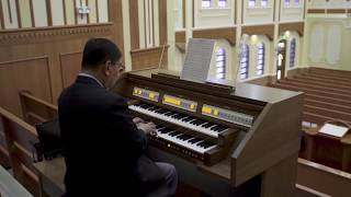 Dr Genesis Rivera Plays A Blessed Joyful End INC Hymn No 351 [upl. by Lekzehcey]