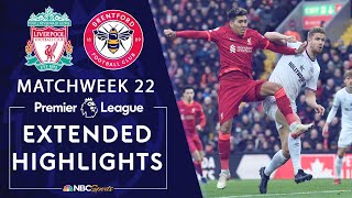 Liverpool v Brentford  PREMIER LEAGUE HIGHLIGHTS  1162022  NBC Sports [upl. by Busey]