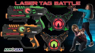 ArmoGear Laser Battle The Ultimate Laser Tag Game [upl. by Naivaf515]