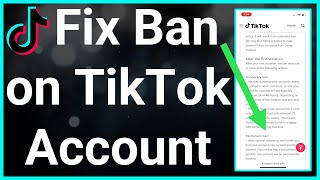 How To Fix TikTok Account Permanently Banned [upl. by Brandi]