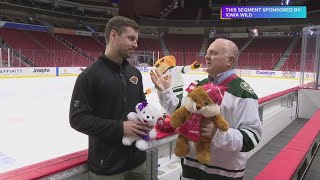 Teddy Bear Toss amp Santa Con at IOWA WILD Game Friday Night  Paid Content [upl. by Anitsua]