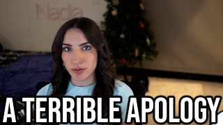 Nadias Apology For Doxxing Is HORRIBLE [upl. by Aihsem485]