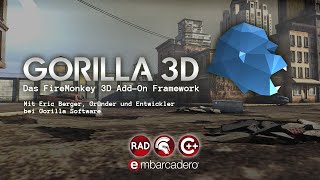 Gorilla 3D Das FireMonkey 3D Add On Framework [upl. by Addis]