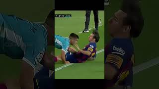 When Players Tackle Messi  Ronaldo ☠️ [upl. by Cogn]