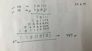 Multiplication  Binary Arithmetic   Part 1 [upl. by Kerekes]