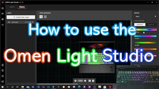 How to Use the Omen Light Studio [upl. by Aisena17]