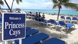 Princess Cays Private Island Tour amp Review with The Legend [upl. by Iturhs]