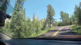 Needle Highway  South Dakota  Part 1  SD 87 [upl. by Perusse]