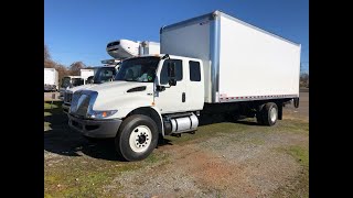 NON CDL Sleeper International MV with 26 Foot Box Product Review  Michael Olden of LeeSmith [upl. by Eustatius709]