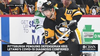 Pittsburgh Penguins Defenseman Kris Letangs COVID19 Diagnosis Confirmed [upl. by Fitzsimmons]