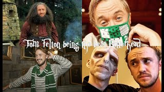 Tom Felton being the best Potterhead for 5 minutes straight [upl. by Lesna]