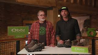 Oboz Footwear Sawtooth X vs Sawtooth II  Hiking Footwear Explained [upl. by Paff326]