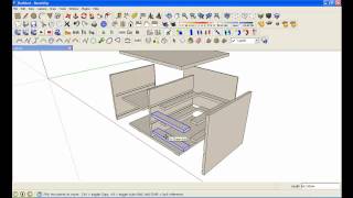 Esplodere un modello in Sketchup [upl. by Jehu295]