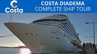 Costa Diadema  Ship Tour [upl. by Kippar196]