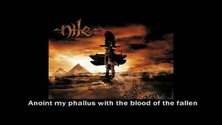 Nile Ithyphallic FULL ALBUM WITH LYRICS [upl. by Oironoh]