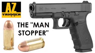 Glock 21 Review amp Accuracy The Best quotMan Stopperquot Pistol [upl. by Tra633]