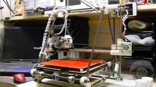 OhmEyes Introduction and Orientation for 3D Printing with the Reprap Prusa Mendel [upl. by Ahsitam]