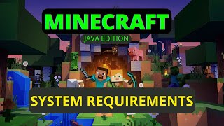 Minecraft Java Edition System Requirements Minimum amp Recommended System Requirements can you run it [upl. by Northrup]