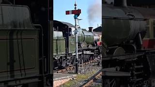 West Somerset Railway  7828 Odney Manor at Bishops Lydeard  trains steam railway ukrail [upl. by Archambault]