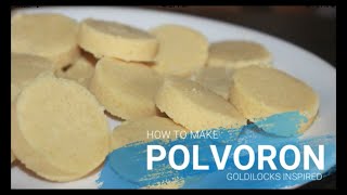 HOW TO MAKE POLVORON  EASY CLASSIC POLVORON [upl. by Jamilla]