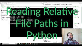 Reading Relative File Paths in Python [upl. by Pass]