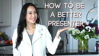 5 Tips To Being A Better Presenter [upl. by Lorolla]